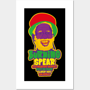 Burning Spear Reggae Tribute - Rasta Vibes Design Posters and Art